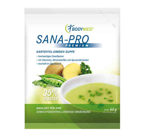 SANA-PRO PREMIUM Kartoffel-Erbsen Suppe